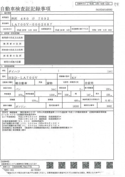 DAIHATSU HIJET CADDY