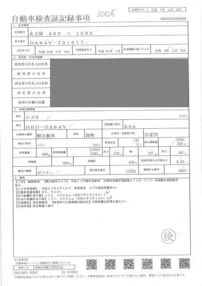 SUZUKI EVERY