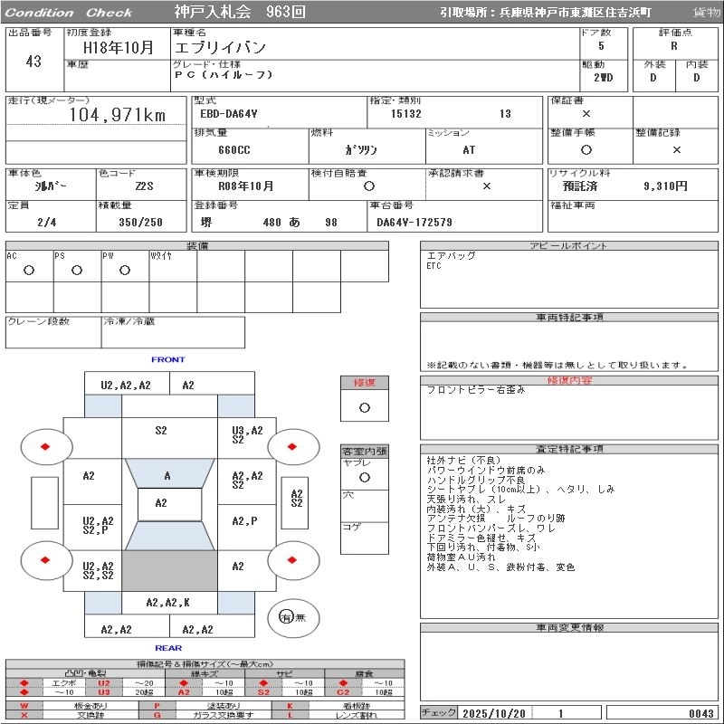 SUZUKI EVERY