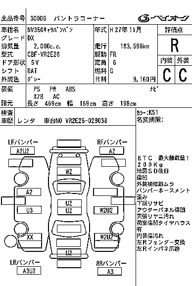 NISSAN NV350 CARAVAN