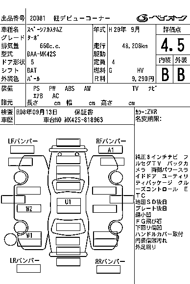 SUZUKI SPACIA CUSTOM