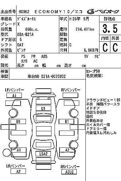 NISSAN DAYZ ROOX