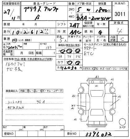 TOYOTA PRIUS ALPHA