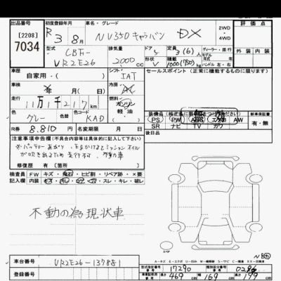 NISSAN NV350 CARAVAN