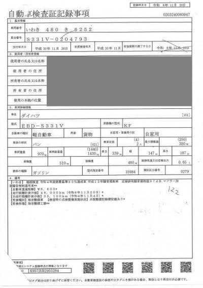 DAIHATSU HIJET CARGO