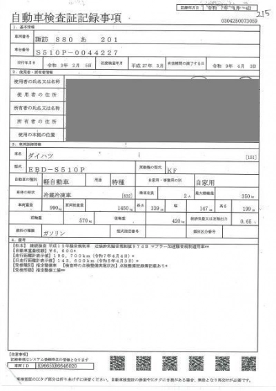 DAIHATSU HIJET TRUCK