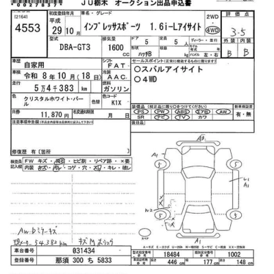 SUBARU IMPREZA SPORT