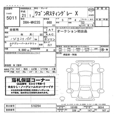 SUZUKI WAGON R STINGRAY