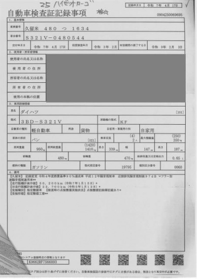 DAIHATSU HIJET CARGO