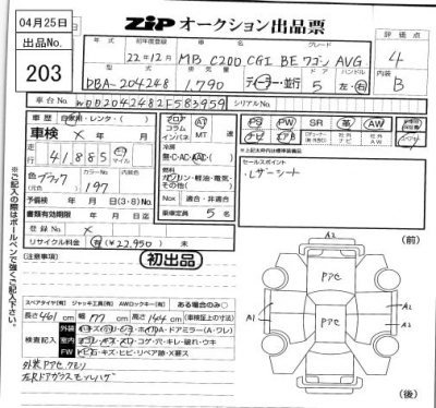 MERCEDES BENZ C CLASS STATION WAGON