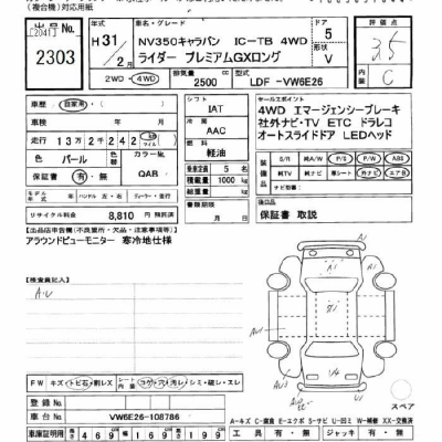 NISSAN NV350 CARAVAN