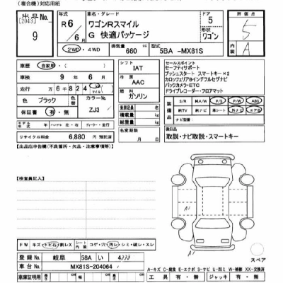 SUZUKI WAGON R SMILE