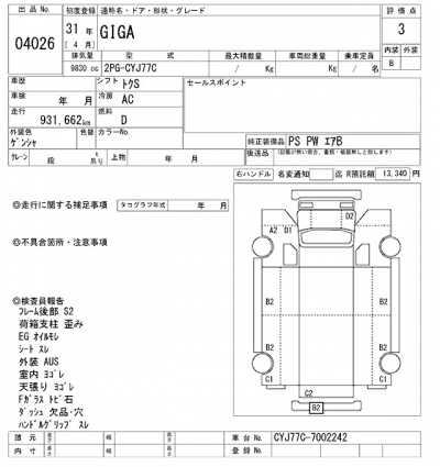 ISUZU GIGA