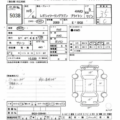 SUBARU LEGACY