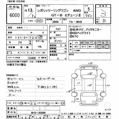 SUBARU LEGACY