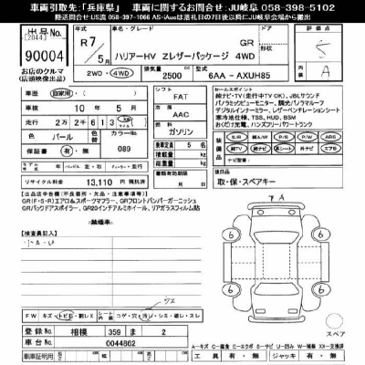 TOYOTA HARRIER
