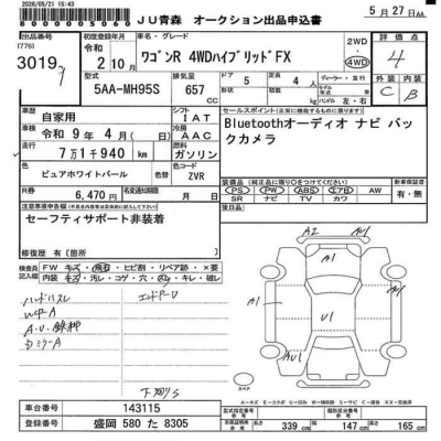 SUZUKI WAGON R