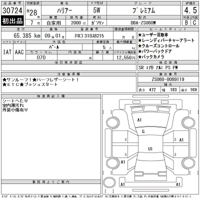 TOYOTA HARRIER