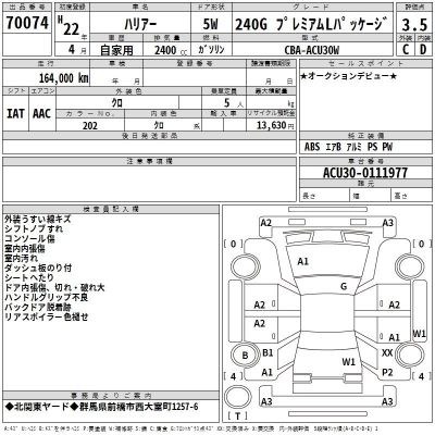 TOYOTA HARRIER
