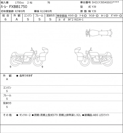 Harley-Davidson  HARLEY FXBB1920