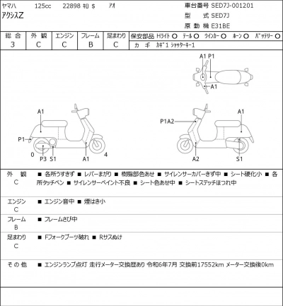 Yamaha  AXIS Z