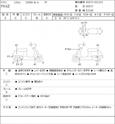 Yamaha  AXIS Z