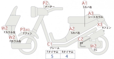 Yamaha  GEAR  PARKING  STAND 