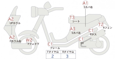 Yamaha  GEAR  PARKING  STAND 
