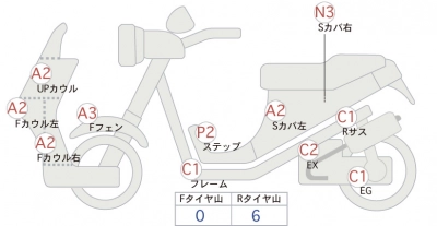 Yamaha  GEAR  PARKING  STAND 