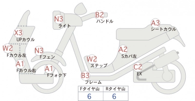 Yamaha  GEAR  PARKING  STAND 