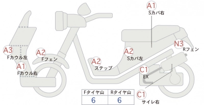 Yamaha  GEAR  PARKING  STAND 