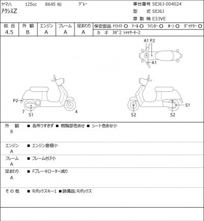 Yamaha  AXIS Z