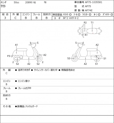 Honda MANY CTOR