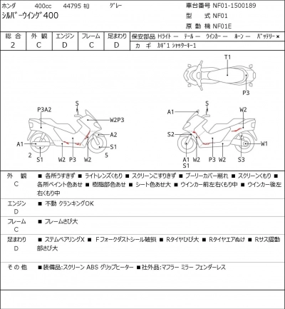 Honda SILVERWING 400
