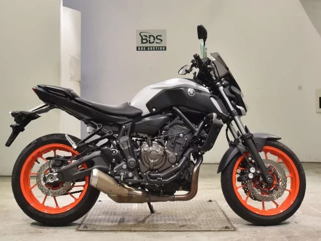 Yamaha MT-07A лот № 2747 оценка 5  с аукциона в Японии