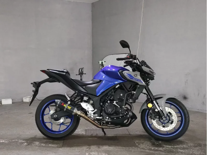 Yamaha MT-03 лот № 7117 оценка 4  с аукциона в Японии