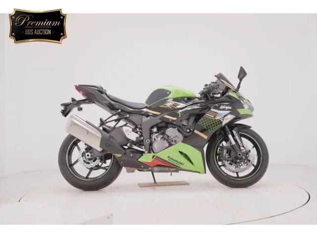 Kawasaki ZX-6RA лот № 2505 оценка 4  с аукциона в Японии