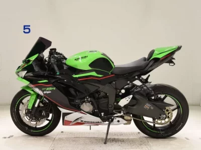 Kawasaki ZX-6RA лот № 7742 оценка 4  с аукциона в Японии 2