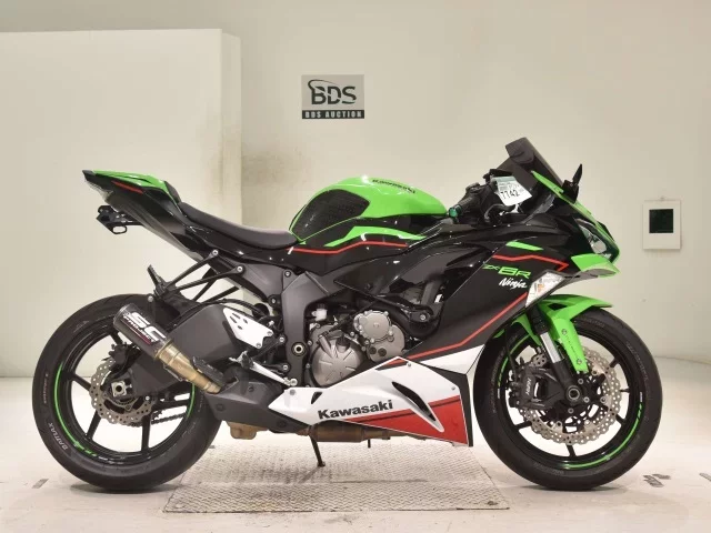 Kawasaki ZX-6RA лот № 7742 оценка 4  с аукциона в Японии