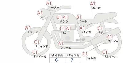Kawasaki MEGURO K3 лот № 00054 оценка 4  с аукциона в Японии 0