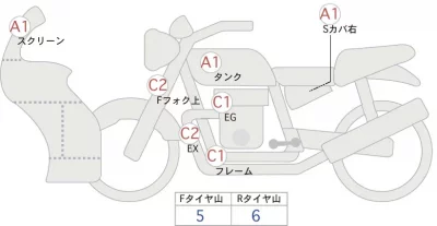 Kawasaki Ninja 400 лот № 00153 оценка 4  с аукциона в Японии 0