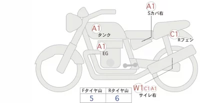 Yamaha SR400 FINAL ED лот № 00245 оценка 4  с аукциона в Японии 0