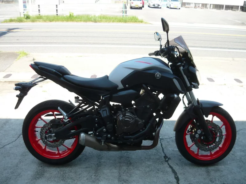 Yamaha MT-07 ABS лот № 02176 оценка 4  с аукциона в Японии