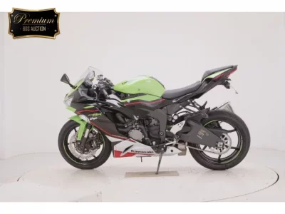 Kawasaki ZX-6RA лот № 7559 оценка 6  с аукциона в Японии 2