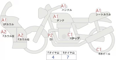 Kawasaki Ninja 1000SX лот № 02066 оценка 4  с аукциона в Японии 0