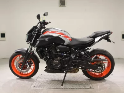 Yamaha MT-07A лот № 5026 оценка 5  с аукциона в Японии 2