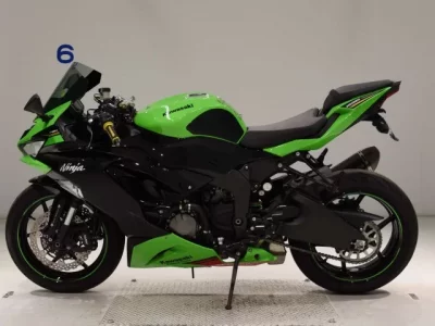 Kawasaki ZX-6RA лот № 0290 оценка 5  с аукциона в Японии 2