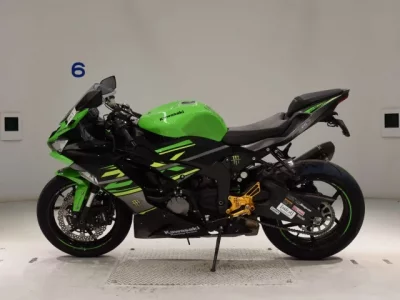 Kawasaki ZX-6RA лот № 0126 оценка 5  с аукциона в Японии 2