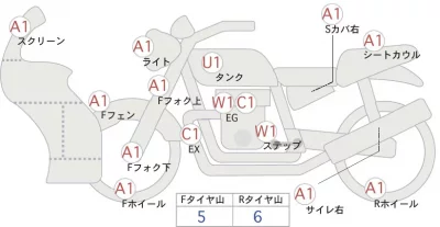 Kawasaki NINJA ZX-10R SE лот № 02102 оценка 4  с аукциона в Японии 0