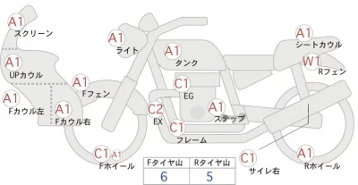 Honda CRF1100L AFRICA TWIN лот № 02104 оценка 4  с аукциона в Японии 0